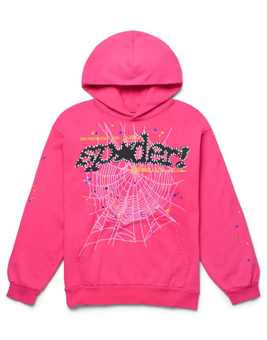 Spider P*NK hoodie
